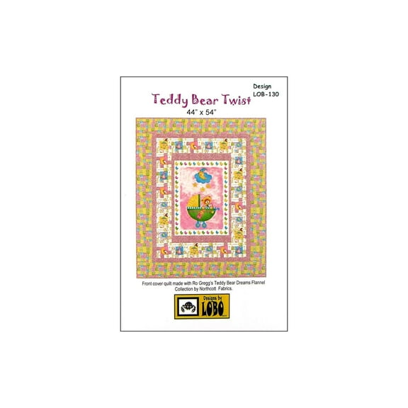 Quilt Woman Teddy Bear Twist Ptrn