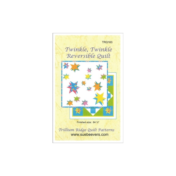 Quilt Woman Twinkle Twinkle Reversible Quilt Ptrn