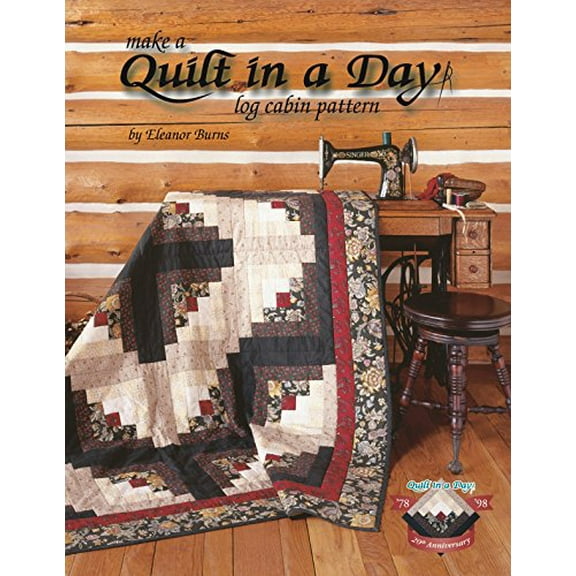Pre-Owned Quilt in a Day: Log Cabin Pattern (Paperback) 0922705984 9780922705986