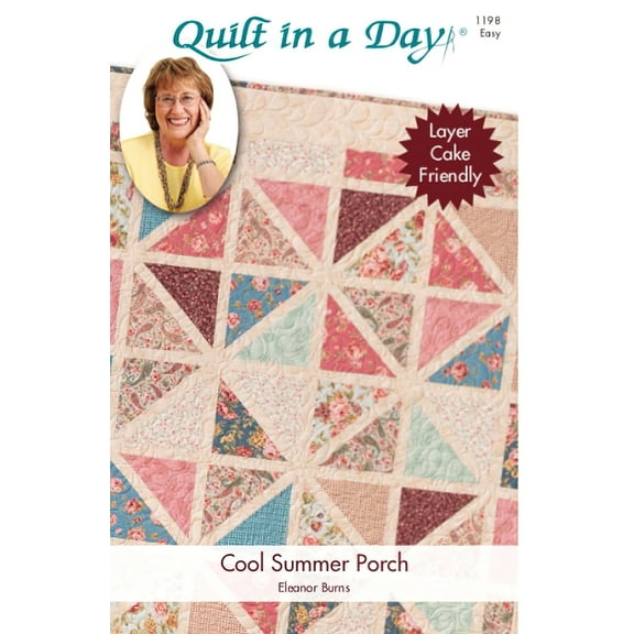 Quilt in a Day Signature Pattern - Cool Summer Porch
