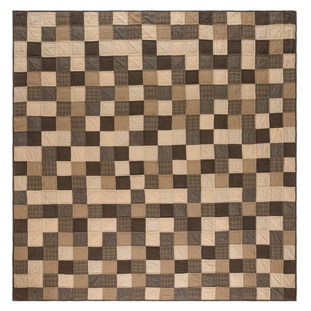 Quilt with Assorted Patchwork Blocks (Luxury King: 120 in. L x 105 in. W (10.5 lbs.))