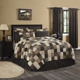 thumbnail image 1 of Primitive Bedding Kettle Grove Black Quilt, 1 of 4
