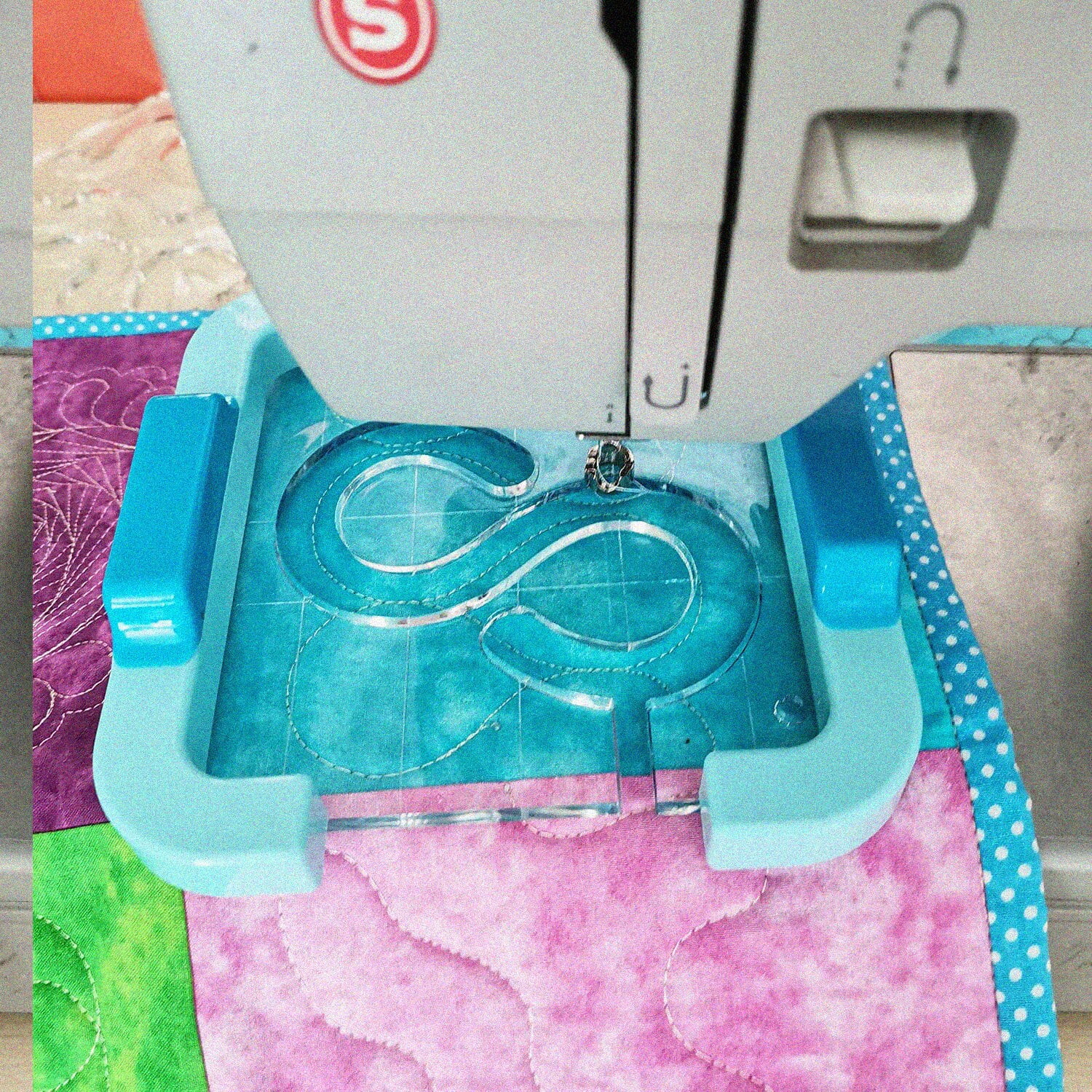 QuiltEase Series 5 New Free Motion Rulers & Templates with Quilting