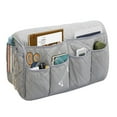thumbnail image 1 of Quilted Armrest Storage for Sofa Couch 5 Tone Selection Tear Resistant Fabric Multipurpose Home Office, 1 of 10