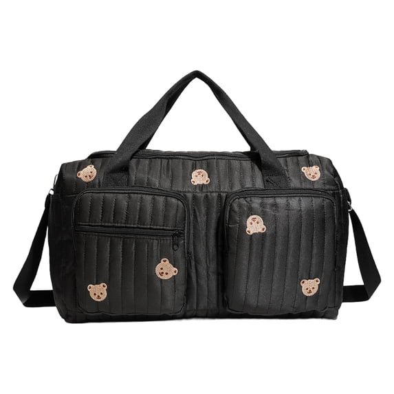 Quilted Baby Diaper Bag Large Capacity Cute Weekender Bag For Women (style5)