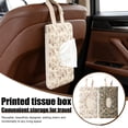 thumbnail image 1 of Quilted Baby Wipe Holder, Floral Diaper Pouch, Portable Wipes Bag for Car Stroller, Tissue Box, Style B, 1 of 5