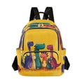 thumbnail image 1 of Quilted Backpack Fashion Backpack 10.23*5.11*12.59 Inch Women's Fashion Backpack Picnic Shopping Travel Out Sports backpack Colorful Dinosaurs, 1 of 7