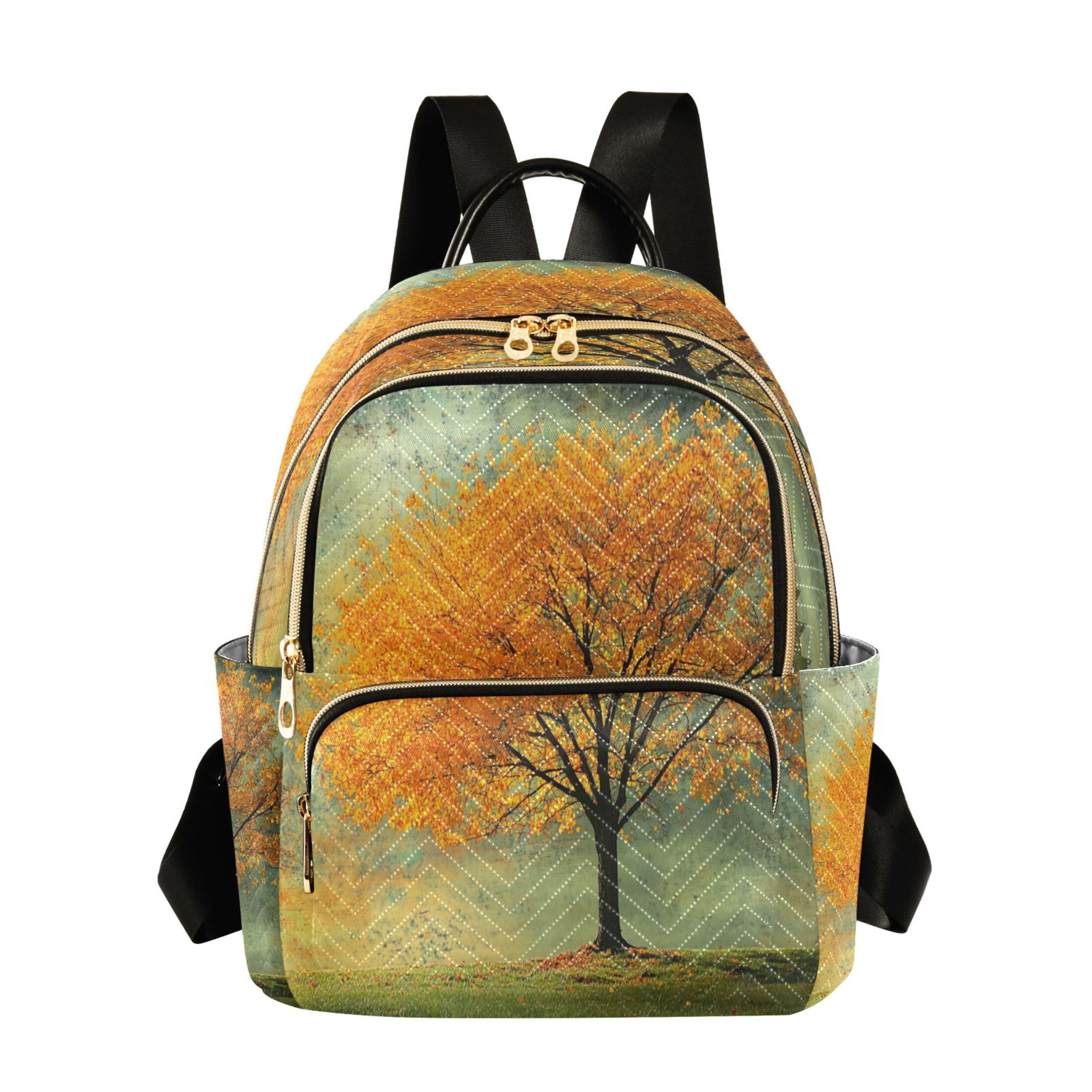 Quilted Backpack Fashion Backpack 10.23*5.11*12.59 Inch Women's Fashion ...