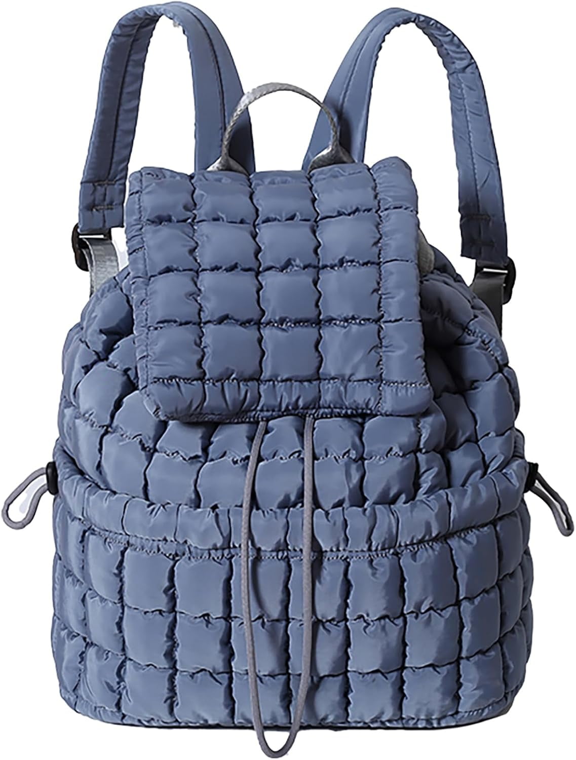 Quilted Backpack Lightweight Puffer Hiker Pack Drawstring Gym Travel Bag Hvyesh Quilted Backpack for Women Lightweight Puffer Hiker  main image 2