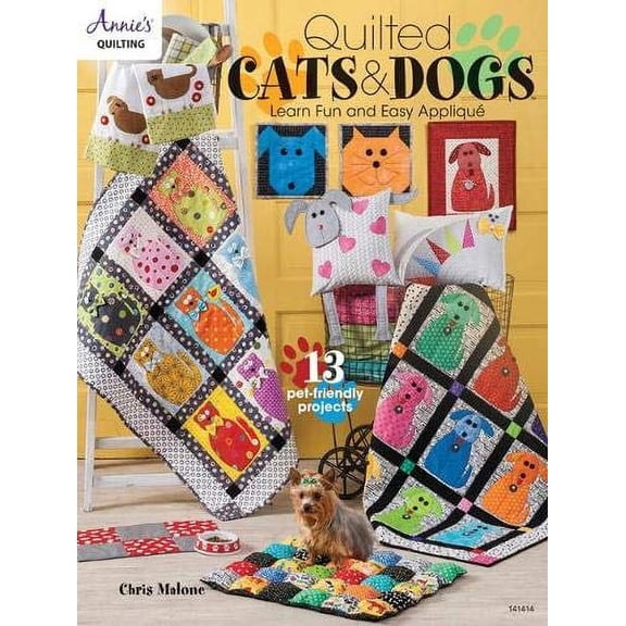 Pre-Owned Quilted Cats & Dogs (Paperback) 1590128648 9781590128640