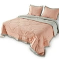thumbnail image 1 of Quilted Comforter Set with Ruffled Trim Edge, 1 of 5