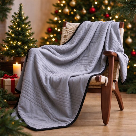 Quilted Cooling Blanket Lightweight for Bed,Soft Lightweight Silk Smooth