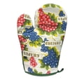 thumbnail image 1 of Quilted Cotton Solid Oven Mitt – Heat-Resistant Protection: 1CT, 1 of 3