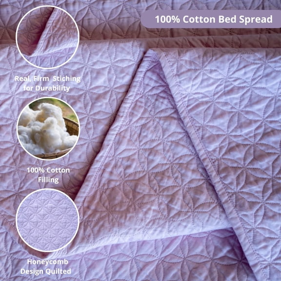 Quilted Cushion Cover 16"x16" (Set of 2)