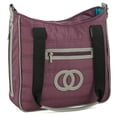 thumbnail image 1 of Quilted Diaper Bag - Eggplant, 1 of 1