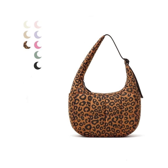 Quilted Down Bags Essential Pocket Fits 330ml Soda Can Spring Edition Adjustable Dual-Strap Nylon Crossbody Luxury Designer Handbag Pu Tote Satchel