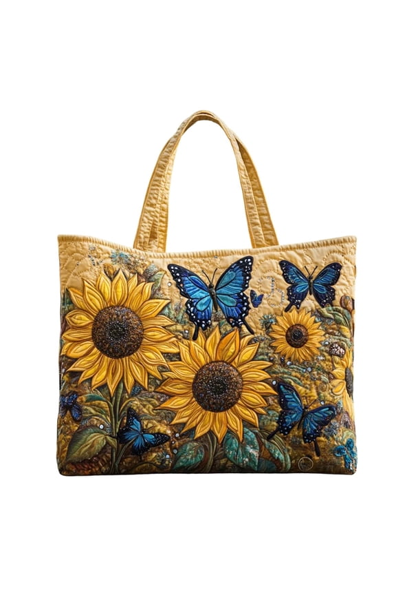 Quilted Embroidered Tote Bag Large Capacity Soft Shoulder Handbag Fashion Pattern Design Portable Casual Purse For Women Daily Shopping Office Travel Use