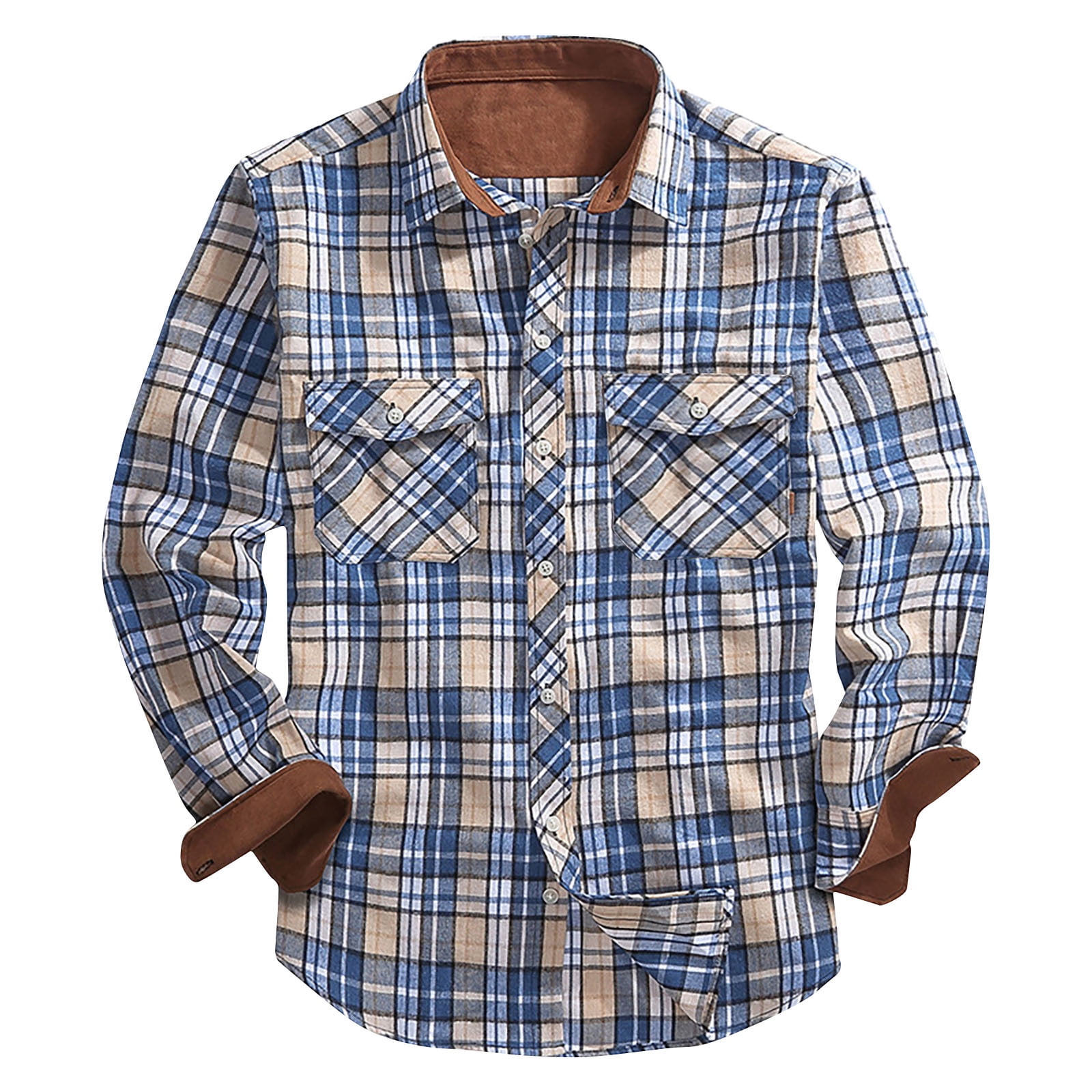 Insulated flannel hot sale shirt walmart