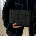 thumbnail image 1 of Quilted Handbag, Small Purse Organizer with Zipper Closure, Durable Nylon Mini Bag for Women, Compact Essential Bag for Daily Essentials, Travel, and On-the-Go, 1 of 5