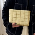 thumbnail image 1 of Quilted Handbag, Small Purse Organizer with Zipper Closure, Durable Nylon Mini Bag for Women, Compact Essential Bag for Daily Essentials, Travel, and On-the-Go, 1 of 5