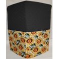 thumbnail image 1 of Quilted Harvest Sunflowers Coffee Maker Cover by Penny's Needful Things (Black), 1 of 1