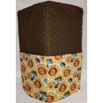 thumbnail image 1 of Quilted Harvest Sunflowers Coffee Maker Cover by Penny's Needful Things (Chocolate Brown), 1 of 1