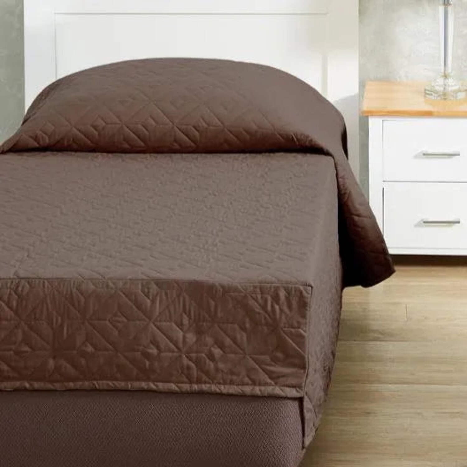 Quilted Healthcare Fitted Coverlets Bedspreads 2 PK - Walmart.com