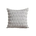 thumbnail image 1 of Quilted Heart Shaped Pillow Cover - Machine Washable, Hidden Zipper, Cushion Cover Only, Elevates Home Decor for Cozy Ambiance in Living Room or Bedroom, 1 of 5