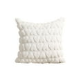 thumbnail image 1 of Quilted Heart Shaped Pillow Cover - Machine Washable, Hidden Zipper, Cushion Cover Only, Elevates Home Decor for Cozy Ambiance in Living Room or Bedroom, 1 of 5