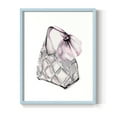 thumbnail image 1 of Quilted Hobo in Blue Solid Wood 11 x 14 Framed Print, 1 of 6