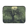 thumbnail image 1 of Quilted Laptop Sleeve for 13-16 Inch Laptops Protective Laptop Case Cover Lightweight Travel & Office Essentials Old Willow Tree, 1 of 8