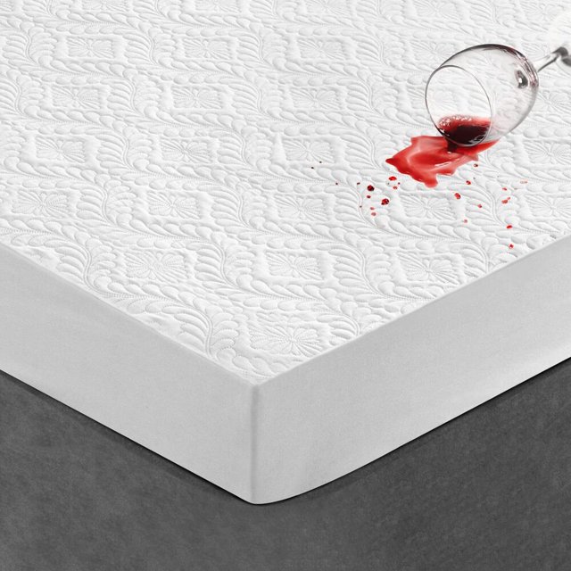 Quilted Mattress Pad Cover Extra Deep Pocket Waterproof Mattress