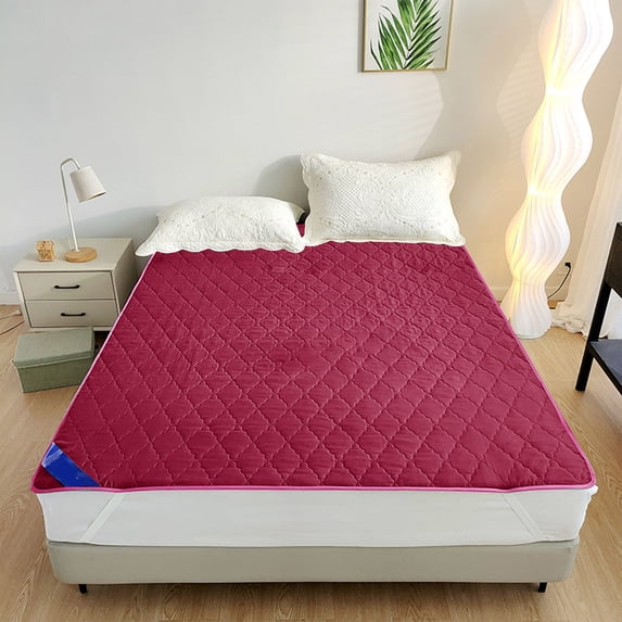 Quilted Mattress Protector Waterproof Breathable Dust Proof Cover Soft Fitted Pad for Enhanced Sleep Comfort and Allergen Protection Topliu