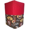 thumbnail image 1 of Quilted Morning Coffee Bread Machine Cover by Penny's Needful Things (Red), 1 of 2