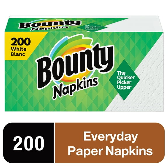 Quilted Napkins, 1-Ply, 12 1/10 X 12, Assorted - Print Or White, 200/pack | Bundle of 5 Packs