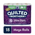 thumbnail image 1 of Quilted Northern Ultra Plush Toilet Paper, 18 Mega Rolls, 1 of 10
