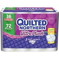 thumbnail image 1 of Quilted Northern Ultra Plush Toilet Paper Double Rolls, 176 sheets, 36 rolls, 1 of 5