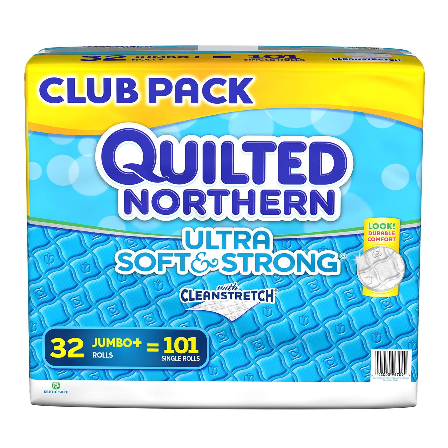 Quilted Northern Ultra Plush 18 Mega Rolls, 3X More Absorbent, Luxurious  Soft Toilet Paper