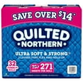 thumbnail image 1 of Quilted Northern Ultra Soft and Strong Toilet Paper (271 sheets/roll, 32 ct.), 1 of 3