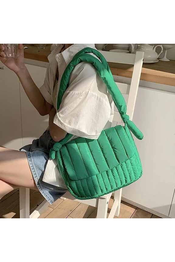 Quilted Padded Crossbody Bag