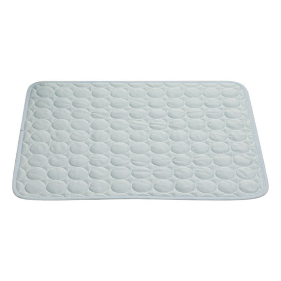 Quilted Pet Cooling Mat Ice Silk Dog Bed Pad Washable Summer Pet Sofa Cushion for Dogs Cats Kennel Car Seat Home Outdoor Use