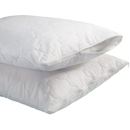 Pillow cases Zippered Pillow Cover Dust Mite and Allergy Control Breathable Pillow Protector Walmart
