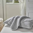 thumbnail image 1 of Quilted Pillow Shams New Arrivals 29x19 Inch Waffle Pillow Case Zippered Pillow Cases Standard Size Washable Polyester Fiber Soft Case with Envelope Closure, 1 of 6