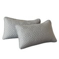 thumbnail image 1 of Quilted Pillow Shams Set of 2 Standard Size Pillow Covers Modern Decorative Pillow Cases for Bed 19" x 29", 1 of 6