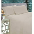 thumbnail image 1 of Elegant Comfort Gift Bed sheet set 1500 Series Microfiber Cal King-Cream, 1 of 4