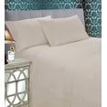 thumbnail image 1 of Elegant Comfort Gift Bed sheet set 1500 Series Microfiber Queen-Cream, 1 of 4