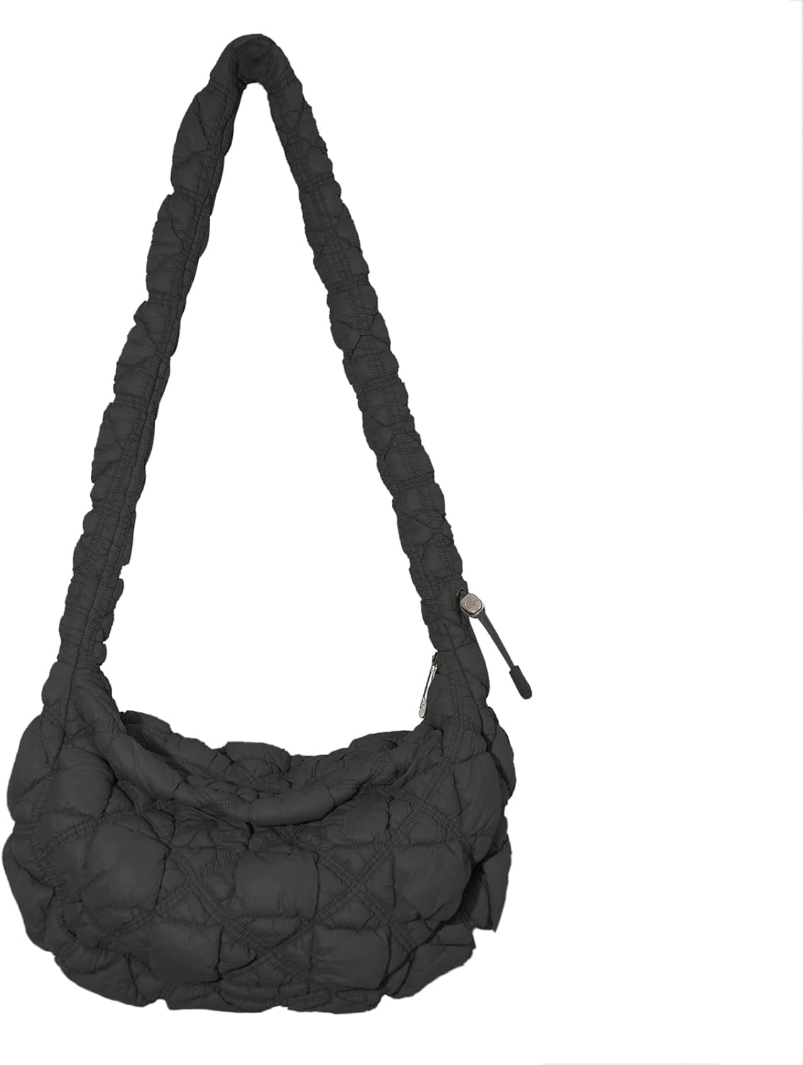 Quilted Shoulder Bag Puffer Handbag Crossbody Purse Padded Cloud Hobo Bag with Adjustable Strap