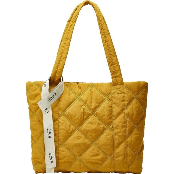 Quilted Shoulder Bag for Women Puff Hobo Handbag Lightweight Tote Bag Padding Bag Satchel Gym Bag Travel Bag 2023