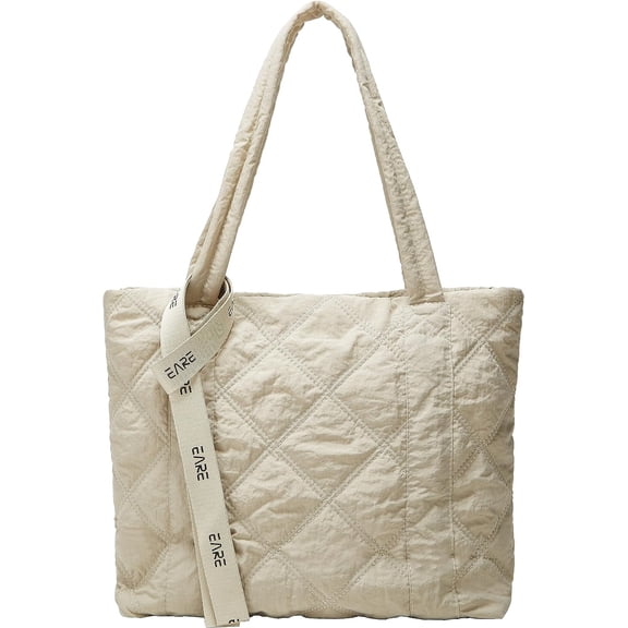 Quilted Shoulder Bag for Women Puff Hobo Handbag Lightweight Tote Bag Padding Bag Satchel Gym Bag Travel Bag 2023