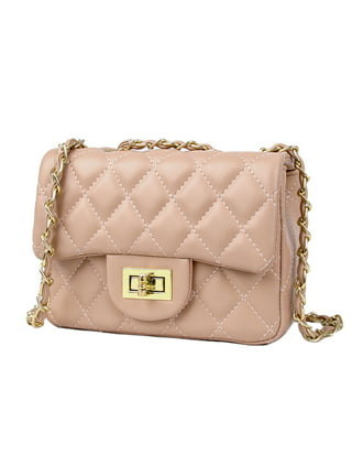 Chanel CC Pearl Mini Drawstring Bucket Bag 21S Light Pink